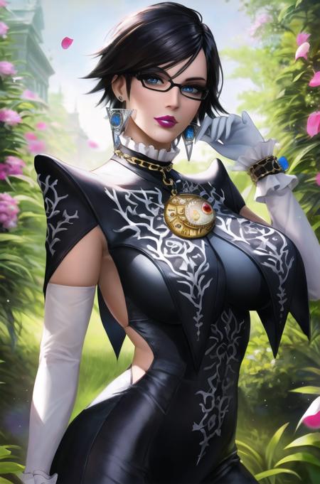 00037-yesmix_v16Original-DPM++ 2M Karras-((masterpiece)),((best quality)),((absurdres)),((ornate)),,close-up,straight-on,ojou-sama_pose,bayonetta_2_shorthair_aiwaifu,aiw.png